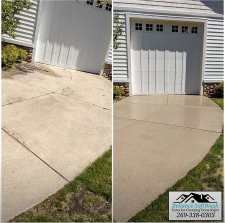 How often should you clean your driveway in west michigan